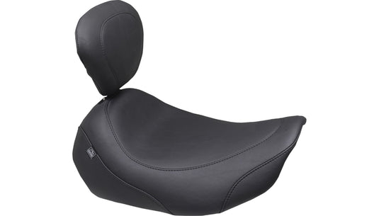 Mustang 89402 Wide Tripper Seat - Black Stitch