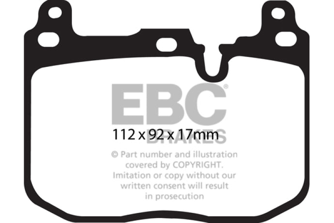 Ebc DP22130 EBC Greenstuff Brake Pad Sets