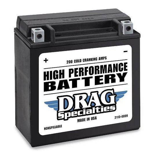Drag Specialties 2113-0009 High Performance Battery