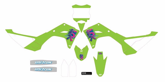 Dcor 20-20-364 Retro Graphic Kit - White