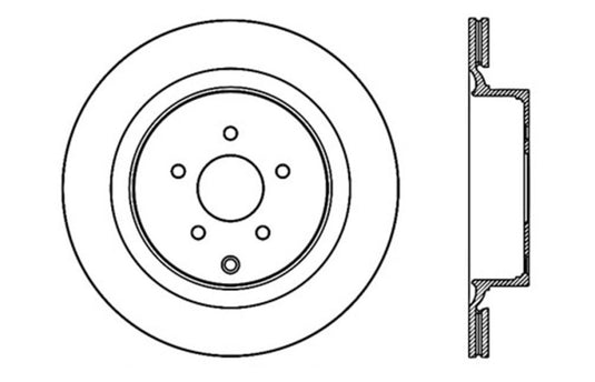 Stoptech 127.42105L ST Slot & Drill Brake Rotors