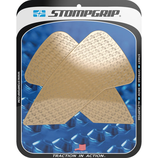 Stompgrip 55-14-0189C Icon Profile Traction Tank Grip - Street - Clear
