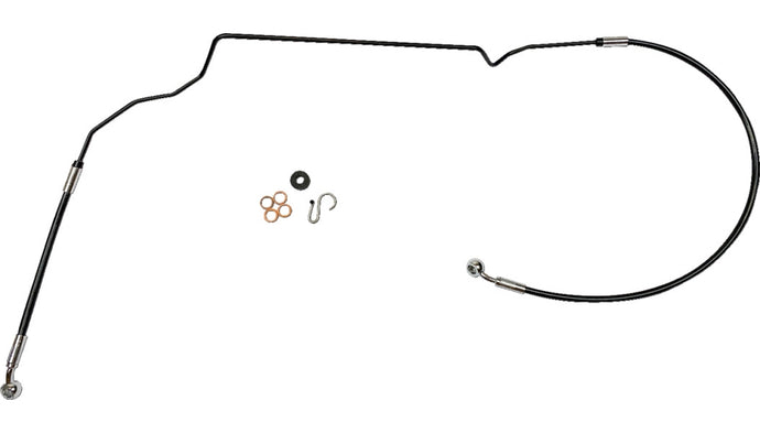 Magnum SBC1134-00 XR Stainless Extreme Response Front DOT Lower Brake Line