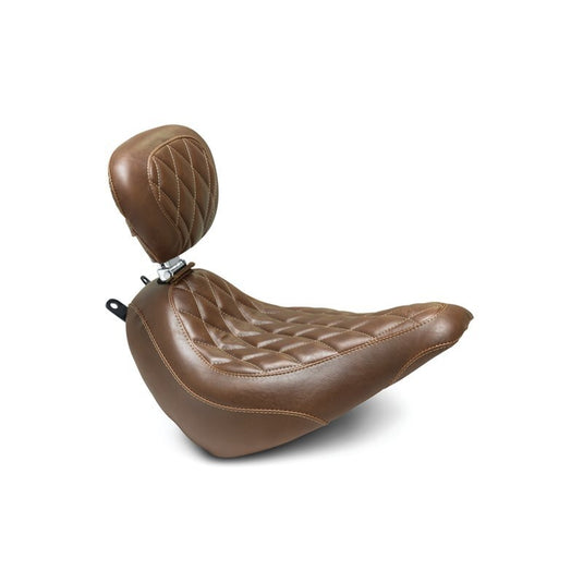 Mustang Motorcycle 83004 MMP Solo with Driver Backrest Diamond