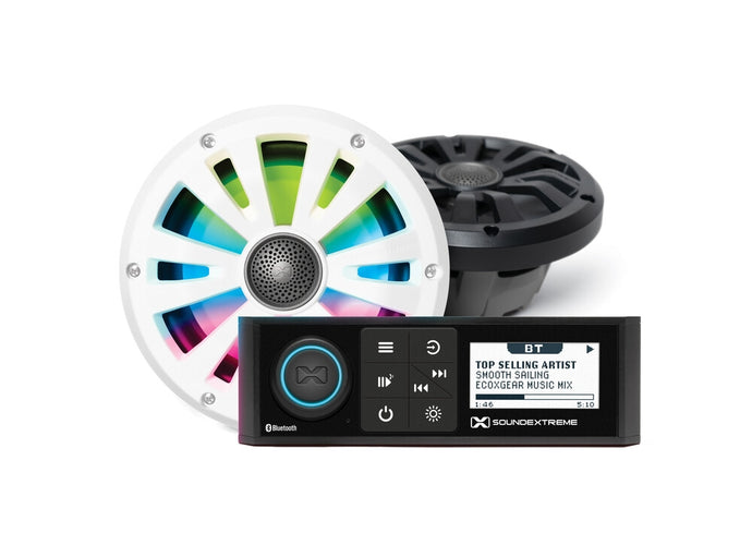 Ecoxgear SEI-MRN1DIN65 Marine Din Radio