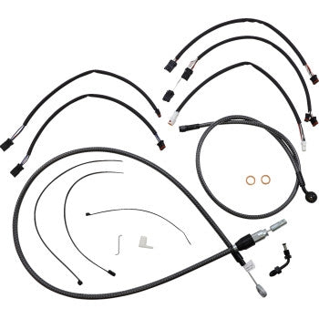 Magnum 7871161 Karbonfiber Handlebar Installation Kit for 12in-14in. Ape