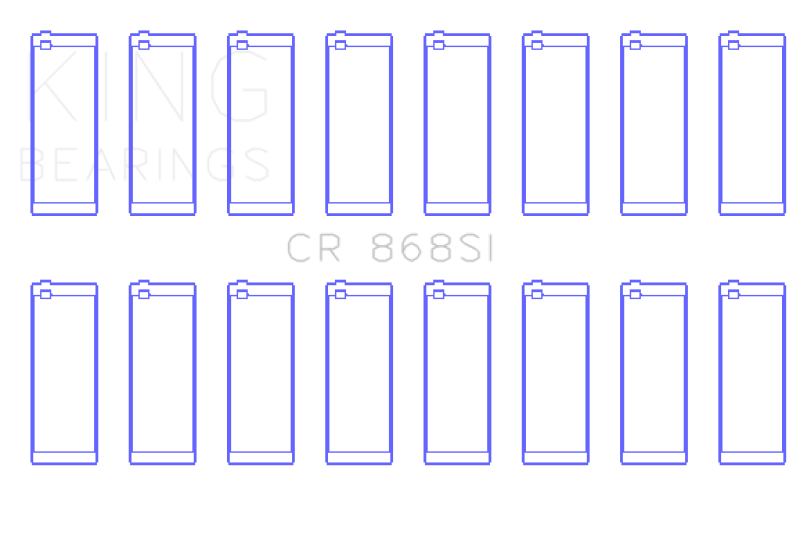 Load image into Gallery viewer, King Engine Bearings CR868SI KING Connecting Rod Bearings
