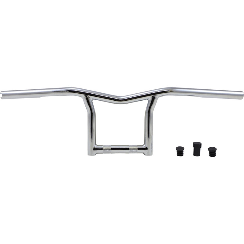 Burly Brand B12-6030C 1in. Sid Handlebar - Chrome - 8in. End Rise