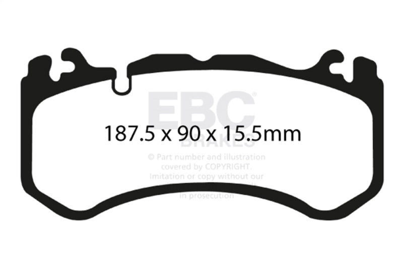 Load image into Gallery viewer, Ebc DP81939RPX EBC RP-X Brake Pad Sets
