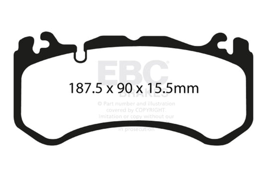 Ebc DP81939RPX EBC RP-X Brake Pad Sets