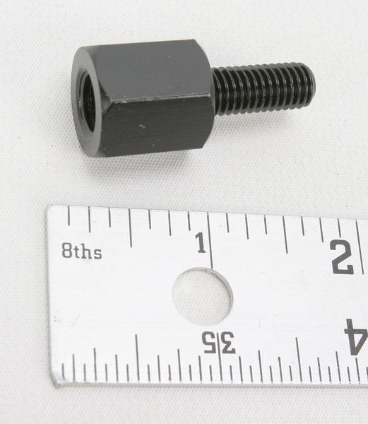Emgo 20-28108 Universal Mirror Adapter - Black