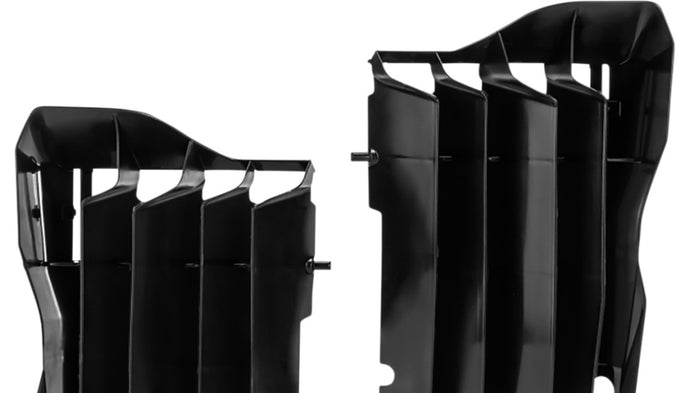 Ufo Plastics AC02451 Radiator Louvers - Black