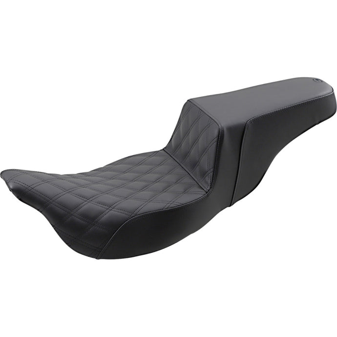 Saddlemen 808-07B-172E Front LS Extended Reach Step-Up Seats - Black