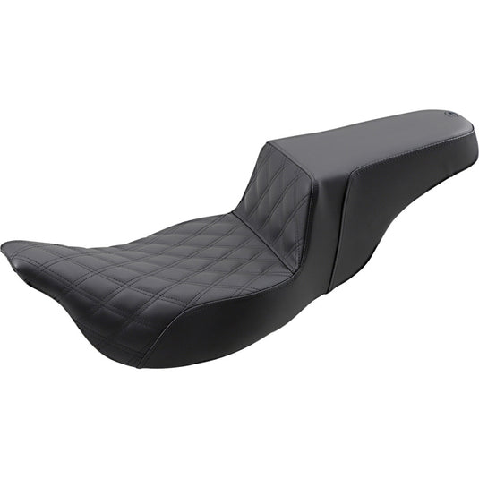 Saddlemen 808-07B-172E Front LS Extended Reach Step-Up Seats - Black
