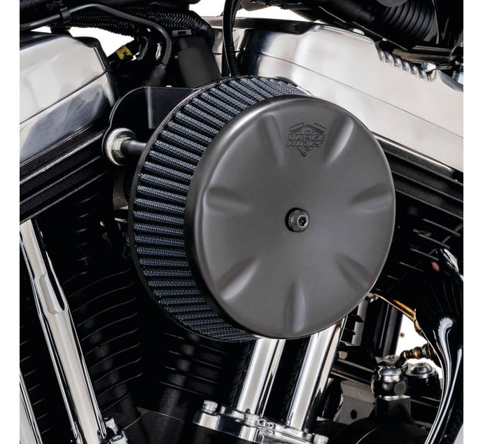 Vance & Hines 42385 VO2 Eliminator Air Intake - Matte Black