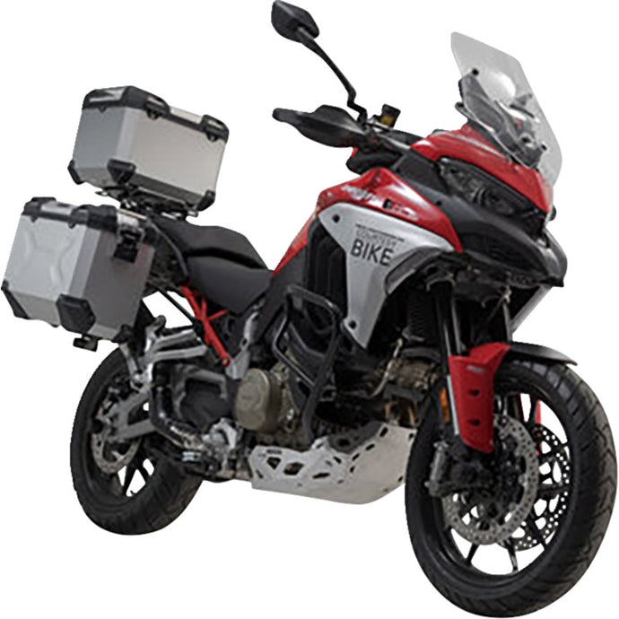 Sw-Motech ADV.22.822.75100/S Adventure Luggage Set - Silver