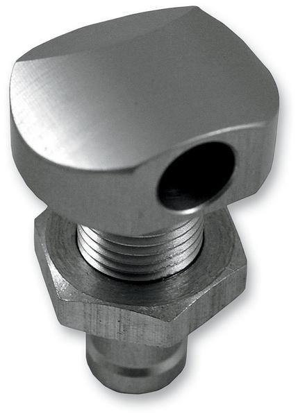 Blowsion 04-03-008 3/8in. Billet Bypass Fitting - 90 Deg. - Clear