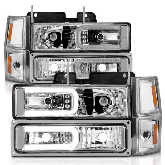 Anzo 111529 ANZ Crystal Headlights