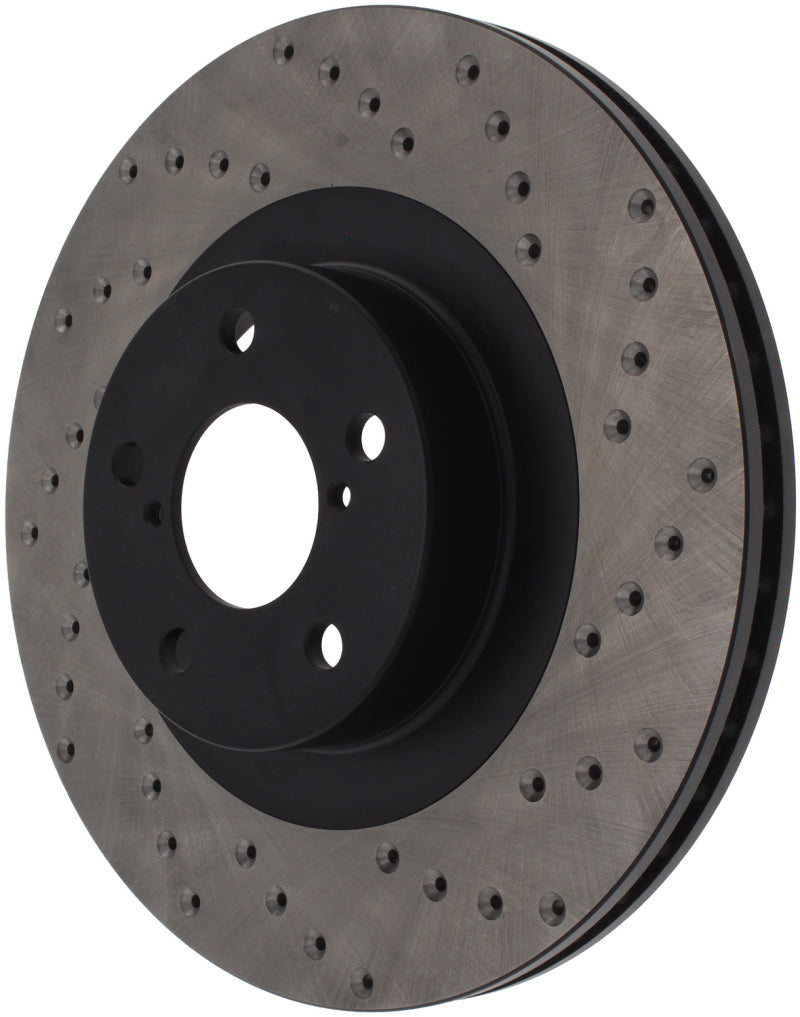 Load image into Gallery viewer, Stoptech 128.47018R ST Drilled Sport Brake Rotors

