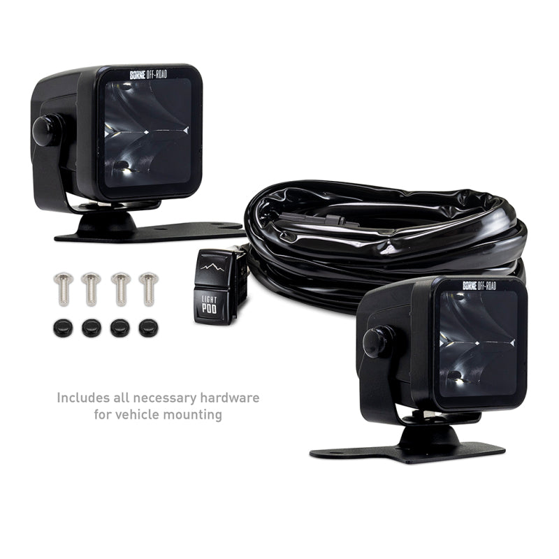 Load image into Gallery viewer, Borne Off-Road BNLT-BR-21-DT2S BRN Light Pods
