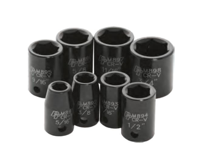 Performance Tools M594DB 3/8in. SAE Impact Socket Set - Deep