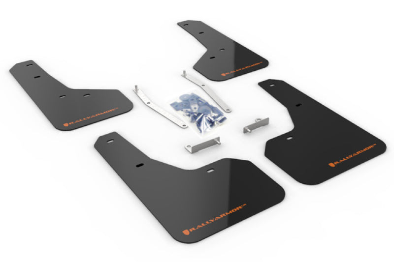 Load image into Gallery viewer, Rally Armor MF52-UR-BLK/OR RAL UR Blk Flap/Orange Logo
