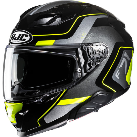 Hjc F71 Arcan Helmet (Small, Hi-Viz Yellow (MC-3H))