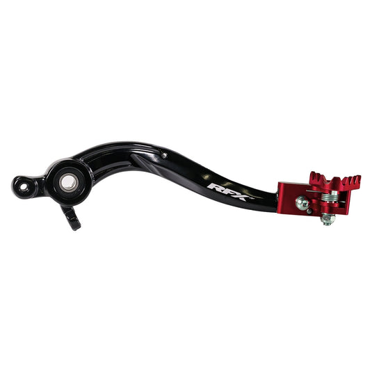 Rfx FXRB 50500 99RD Pro Series Rear Brake Pedal with Solid Tip - Red