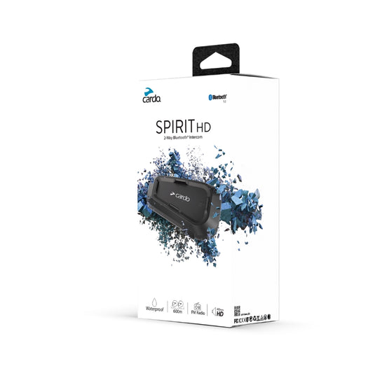 Cardo Spirit HD Bluetooth Communication - Single