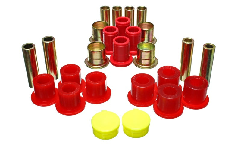 Load image into Gallery viewer, Energy Suspension 5.3139R ES Cntrl Arm Bushings - Red

