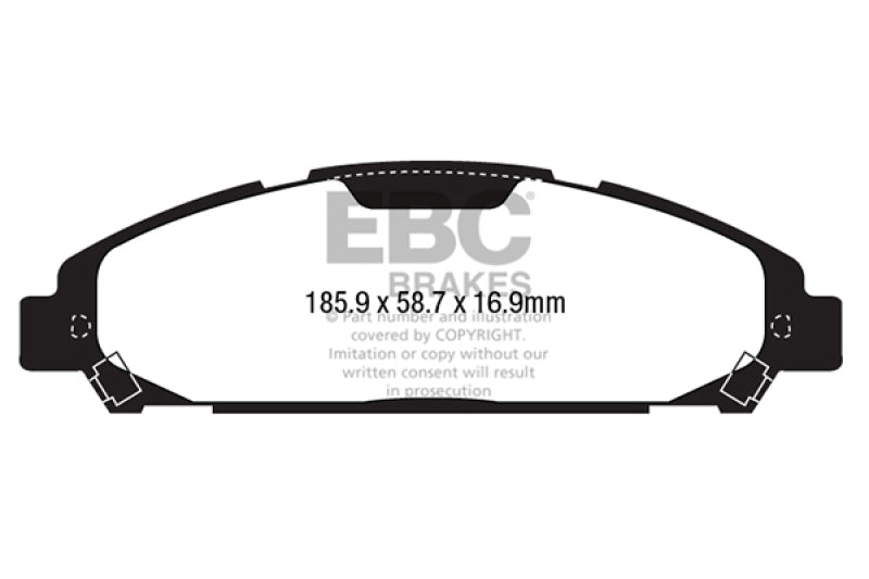 Load image into Gallery viewer, Ebc DP33039C EBC Redstuff Brake Pad Sets
