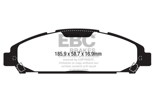 Ebc DP33039C EBC Redstuff Brake Pad Sets