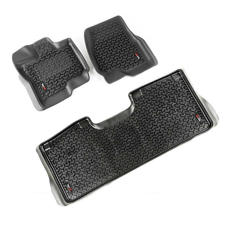 Load image into Gallery viewer, Rugged Ridge 82987.05 RUG Floor Liners - Black
