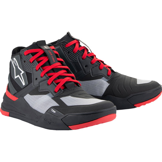 Black/Bright Red/White