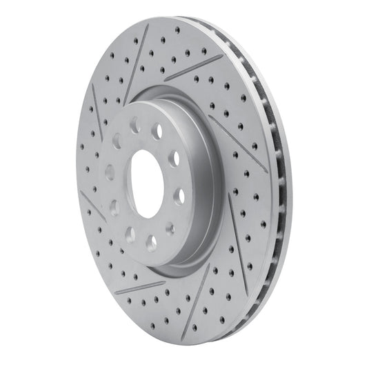 R1 Concepts 830-74053L RNC Geo-Carbon Rotor - Drill & Slot