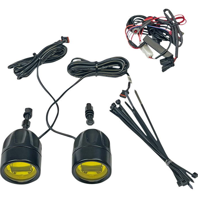 Custom Dynamics PB-FOG-UNV-YB Probeam LED Halo Fog Lights - Black