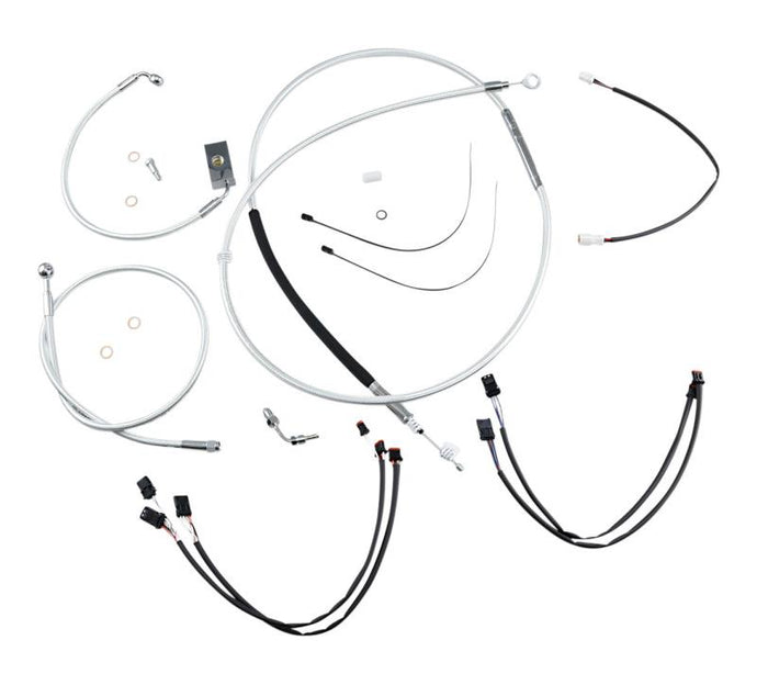 Magnum 387941 Sterling Chromite II Handlebar Installation Kit for 12-14in. Ape