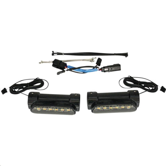 Custom Dynamics CD-CB-AW-SS6-B Engine Guard LED - Gloss Black