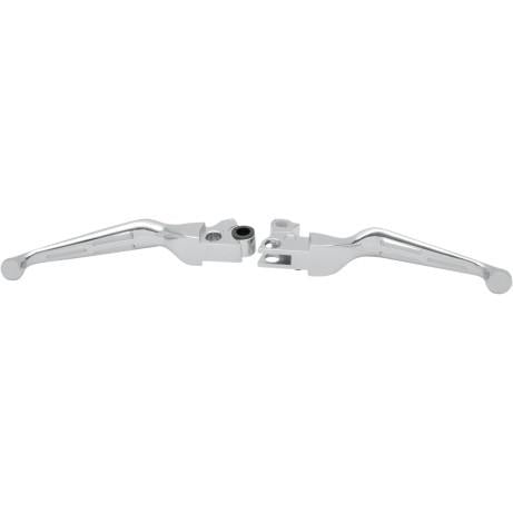 Drag Specialties 0614-1110 Brake Lever for Slotted Wide Blade Lever Set - Chrome