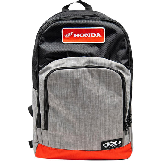 Factory Effex 23-89310 Honda Standard Backpacks - Black/Gray/Red