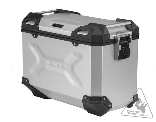 Sw-Motech ALK.00.733.10000R/S Trax Adventure 45 Liter ALU-BOX Side Case - Right - Silver