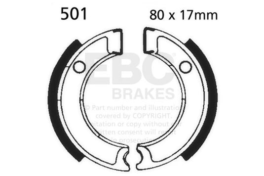 Ebc Powersports 501 EBC FA-SFA-X Brake Pads