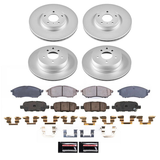 Powerstop CRK9075 PSB Z17 Evolution Coated Kit