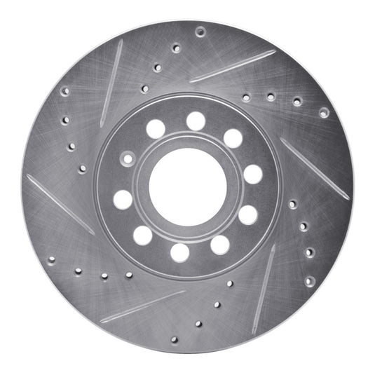 R1 Concepts 631-74028L RNC Brake Rotor - Drill & Slot