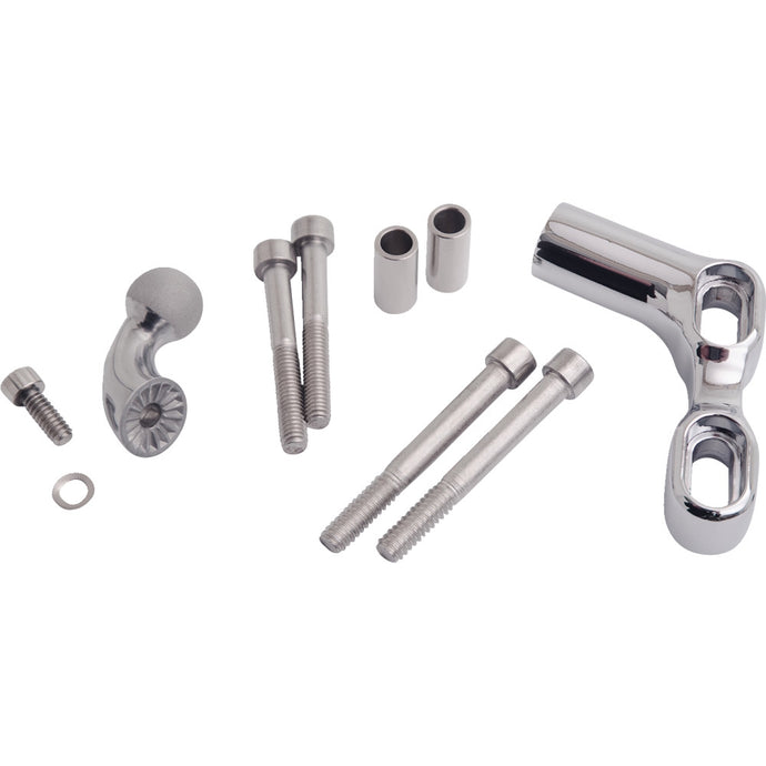 Ciro 50150 Offset Perch Mount - Chrome