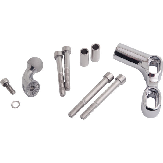 Ciro 50150 Offset Perch Mount - Chrome