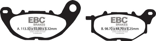 Ebc SFA705 Organic Break Pads