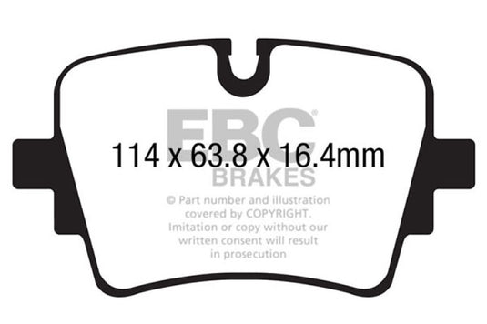 Ebc DP32192C EBC Redstuff Brake Pad Sets