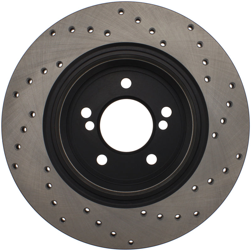 Load image into Gallery viewer, Stoptech 128.34054R ST Drilled Sport Brake Rotors
