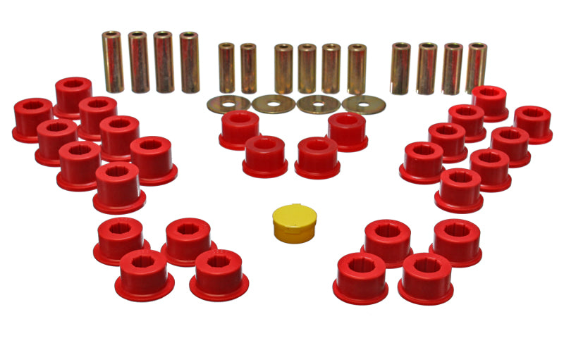 Load image into Gallery viewer, Energy Suspension 11.3106R ES Cntrl Arm Bushings - Red
